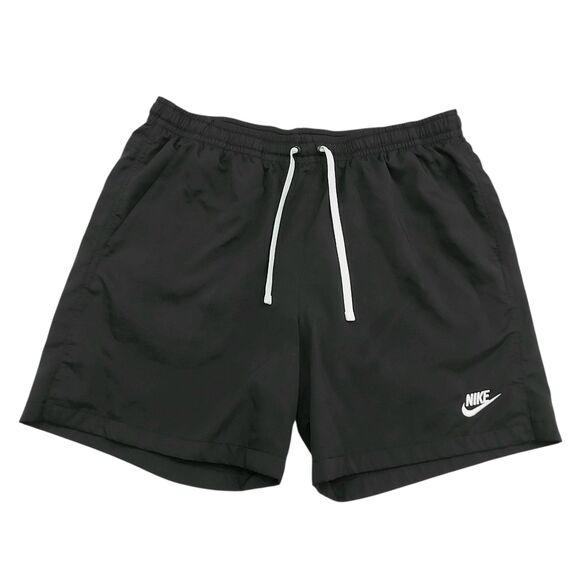 Nike Woven Flow Shorts Mens Large Black Mesh Lined Breathable Training Gym - Picture 1 of 12